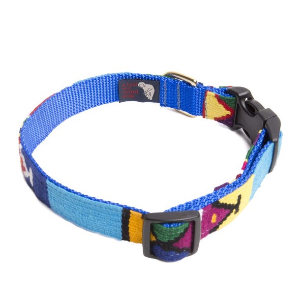 A Tail We Could Wag Dog Collar - Moab Sky Medium (14-20")