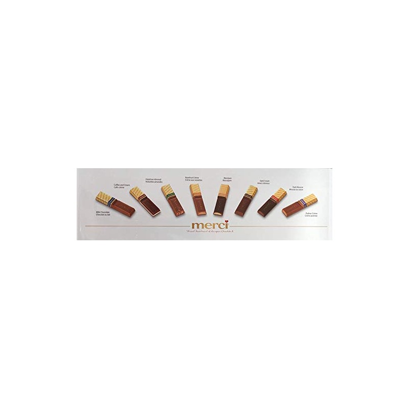 Merci Finest Assortment of European Chocolates. 675grams / 23.8 ounce