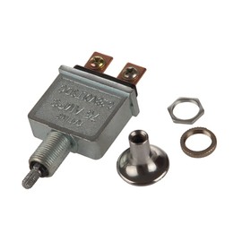 Larbi Toggle Switch Heavy Duty Push-Pull-On-Off Switch with 2 Position 4 Connection Terminals Rated to 75 Amps at 6-28 Volts DC fit for Headlights,Control Headlight,Turn Signal Light Accessories