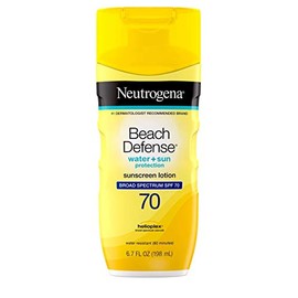 Neutrogena Beach Defense Sunscreen, SPF70, 6.7 oz Lotion