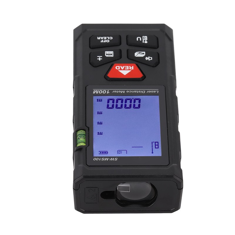 Handheld Infrared Laser Distance Meter Rangefinder High Accuracy Range Measuring