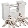 Youyijia 10 Keys Heavy Duty Padlock 9.4X7X2.9cm Warehouse Container Security