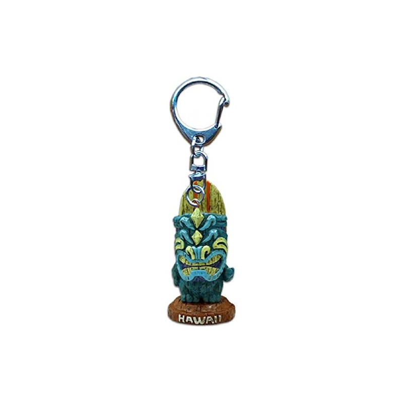 Tiki Menehune Surf Keychain 2"