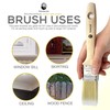 Nicholas Jack Professional Paint Brushes Decorating Set 5 Pure Synthetic