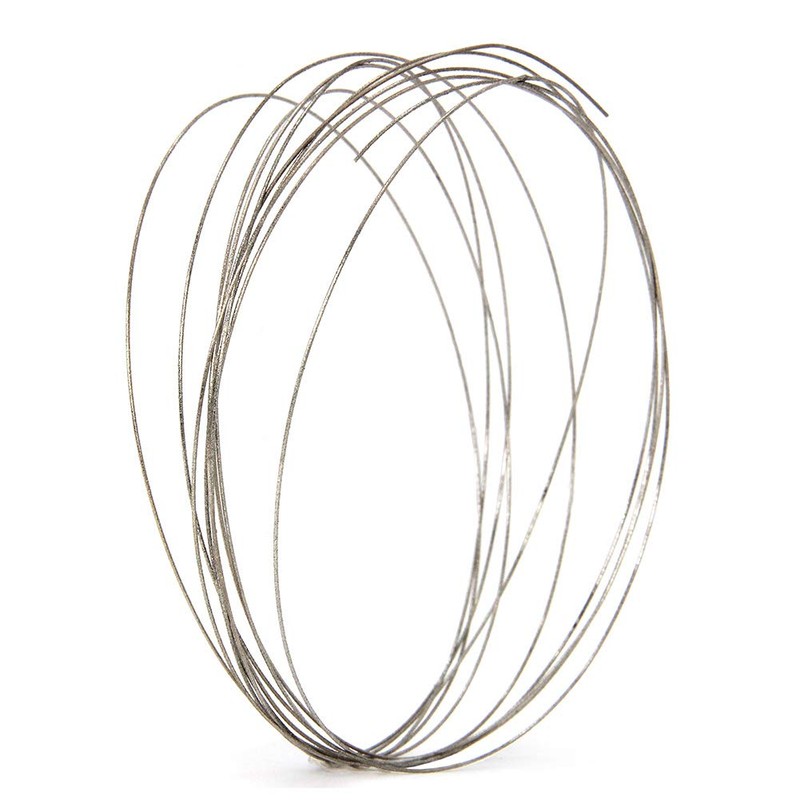 SUBRILLI 0.6mm Superfine Diamond Wire Cutting Saw Blade for Jade