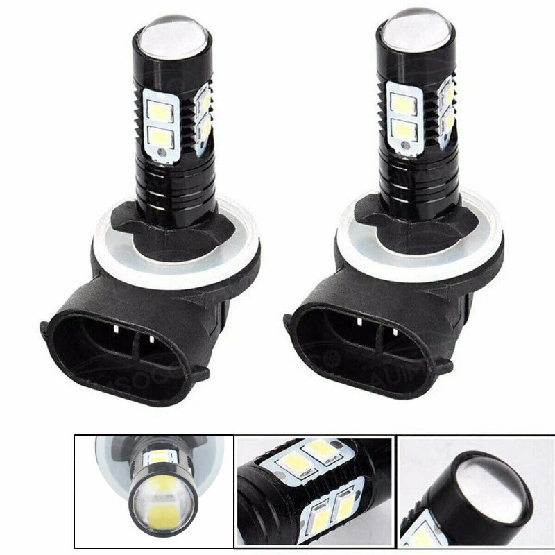 AUIMSOCO 881 894 889 LED Fog Light Driving Bulb 6000K