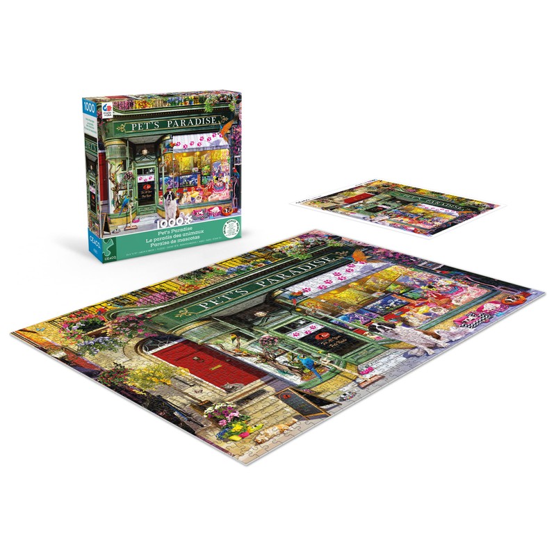 Ceaco - Shop Windows - Pet's Paradise - 1000 Piece