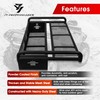 JY Performance ATV Rear Cargo Basket, Universal ATV Racks and