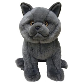 Faithful Friends Collectables Plush/Soft Toy Cat - BRITISH BLUE CAT - Floppy Soft Cuddly Toy 12 Inch…