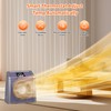 HEATIT Space Heater with Remote for Indoor, Digital Display with