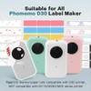 Phomemo D30 1 Roll Adhesive Reflective Label Paper 1/2" X