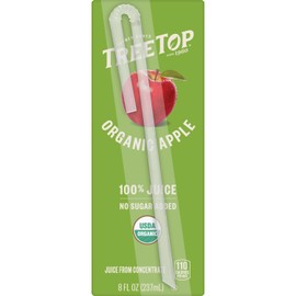 TREE TOP 100% ORGANIC APPLE JUICE - JUICE BOXES 6.75 OZ 3 Count (Pack of 1)