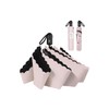 Ultra Lightweight Parasol (100 Light Blocking, UV Protection) Folding Umbrella,