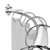Mcrbeay Adjustable 48-85 in Extra Wide Shower Rods for Bathroom,