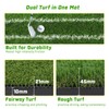 DCQ 6x4ft Extra Large Golf Mat for Driver and Iron,