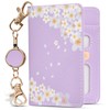 oyaka Pass Case, Commuter Pass Case, With Reel, Elastic Reel,
