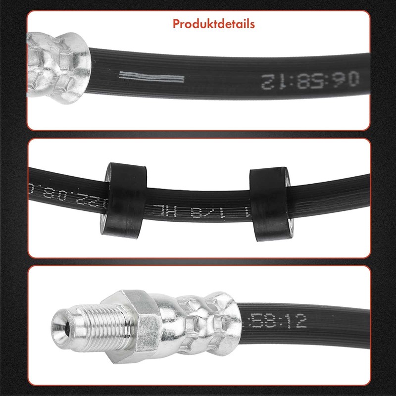 Frankberg 1 x brake hose, front axle, compatible with 740