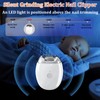 Electric Nail Grinder, 2 Pieces Electric Nail Clippers