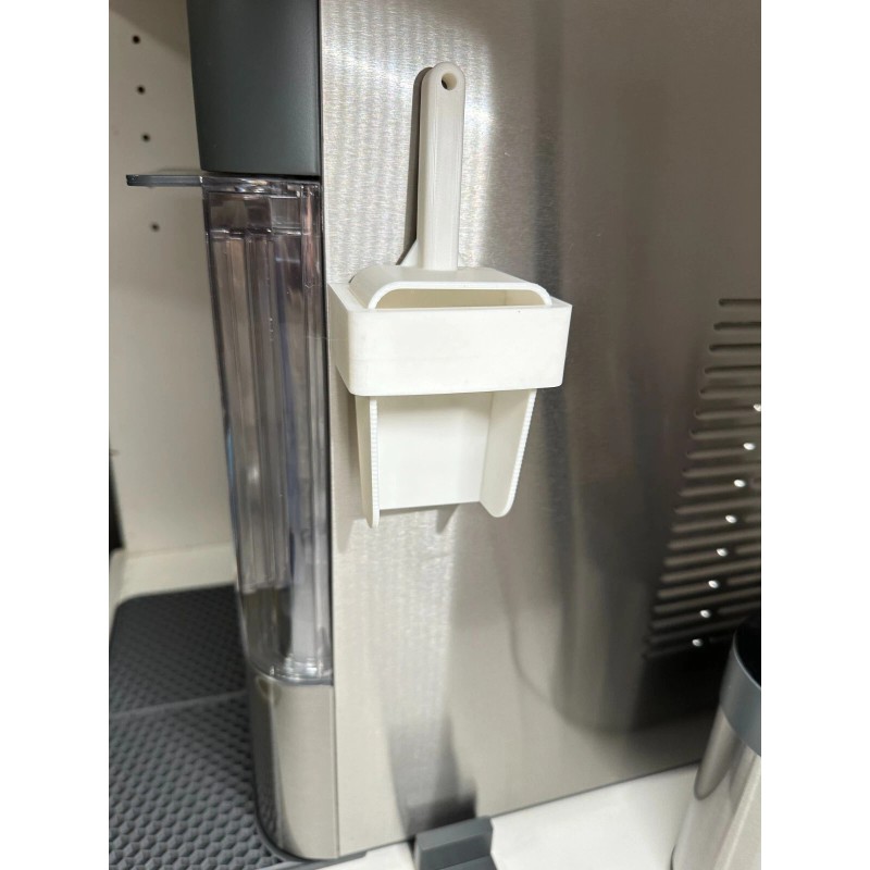 magnetic scoop small ice scoop with MAGNETIC holder white FREE