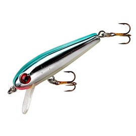 Rebel Lures F4903V Tracdown Minnow Fishing Lure - Silver/Blue Back - 1 5/8"