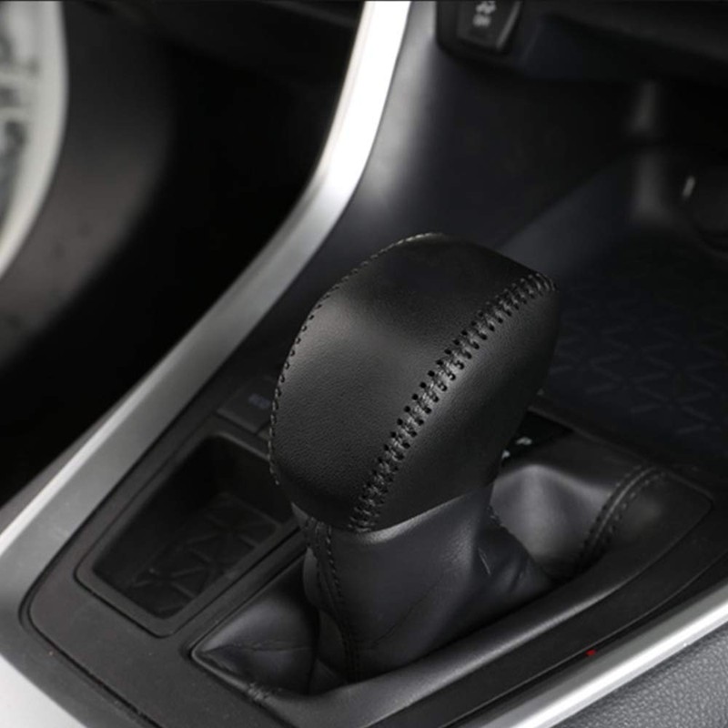 XITER for Genuine Leather Gear Shift Knob Cover Car Protect