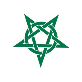 Pentagram Car Vinyl Decal Witch Occult Wicca Tumbler Sticker