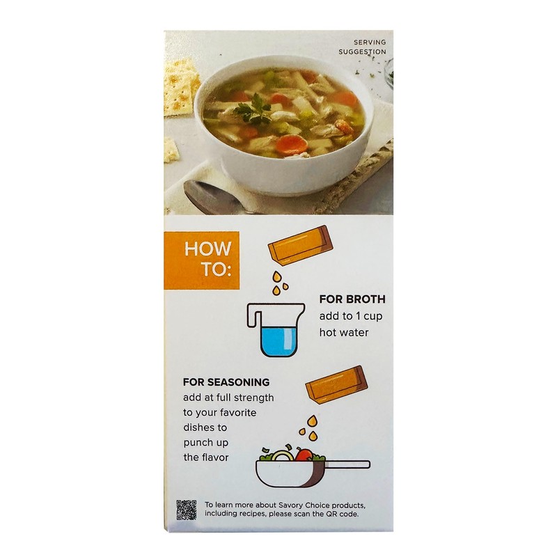 Stapster Chicken Broth Concentrate, 5.1 Ounce, 12 Sticks in each