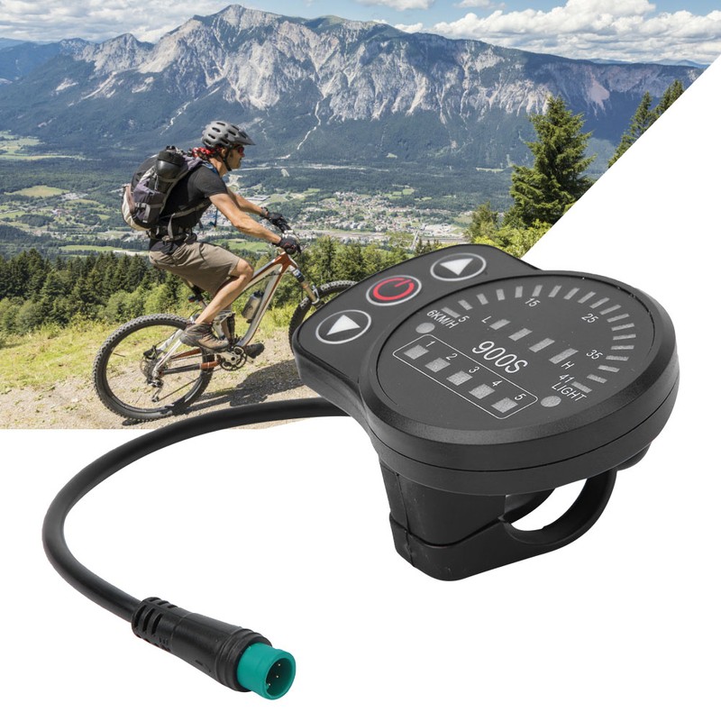 KT-900S Plastic Electric LED Display Meter with Waterproof Connector for