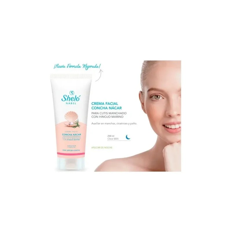 Crema aclaradora concha nácar + hinojo marino | ilumina piel
