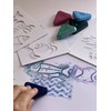 Lulubug Magic Wax Crayon Set, 4 Wax Triangles, 1 Wax