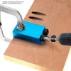 15Pcs Pocket Hole Jig 15° Aluminum Alloy Inclined Hole Drilling