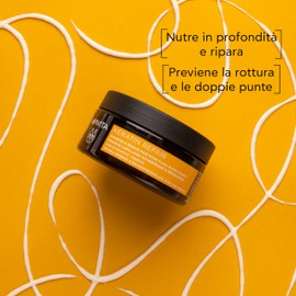 Apivita Keratin Repair Nourishing and Repairing Hair Mask for Dry Damaged Hair 200ml - Natural Hair Treatment with Honey and Plant Keratin - Hair Breakage, Frizz-Control, Silky Hair