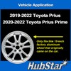 HubStar Hubcap Replacement for Toyota Prius 2019-2022, 15-inch Replica Wheel