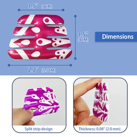 Thermoplastic External Nasal Splints - Nose Brace Fracture Support Protector for Rhinoplasty Septoplasty, ENT, Orthopedic Immobilization, 5 Pcs