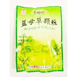 Chinese Herbal Tea,Yi Mu Cao Traditional Chinese Herbal Beverage, 160g,2 Pack 益母草顆粒