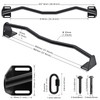 Kipika 36" Wall Mount Pull-Up Bar - Durable Steel, Anti-Corrosion