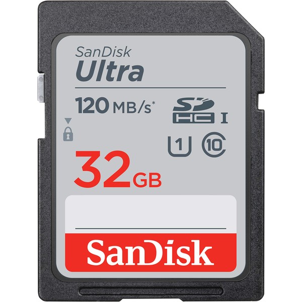 SanDisk UHS-I U1 CLASS10 Ultra SDHC Card, 32 GB, Ultra High Speed