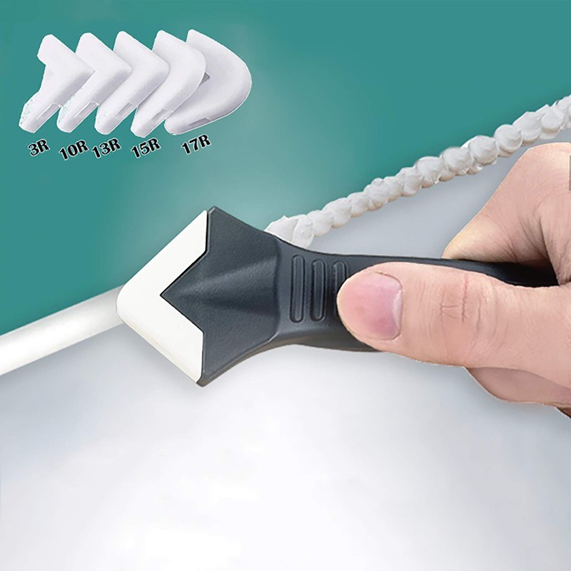 11Pcs Caulking Tools, 3 in 1 Silicone Caulking Finishing Tool
