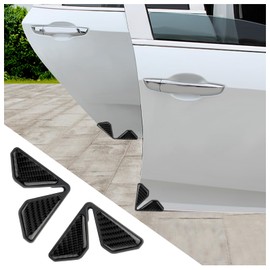 2PCS Car Door Edge Guards,Anti-Crash Car Door Protector Edge Guards Protecting Doors Corners & Decorating Cars,Carbon Fiber Vehicle Accessories Edges Protector for Auto SUV