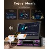 Android 13 2G+64G Single Din Touchscreen Car Stereo DSP Radio