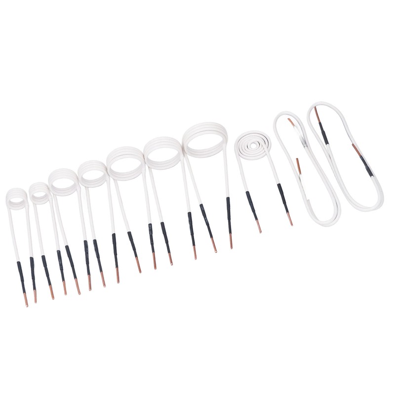 10PCS Induction Heater Coils 2.5mm Brass Core Electric Heat Induction