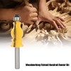 FTVOGUE 8 mm Carbide Dovetail Cutter for Woodworking, 1 Cutting