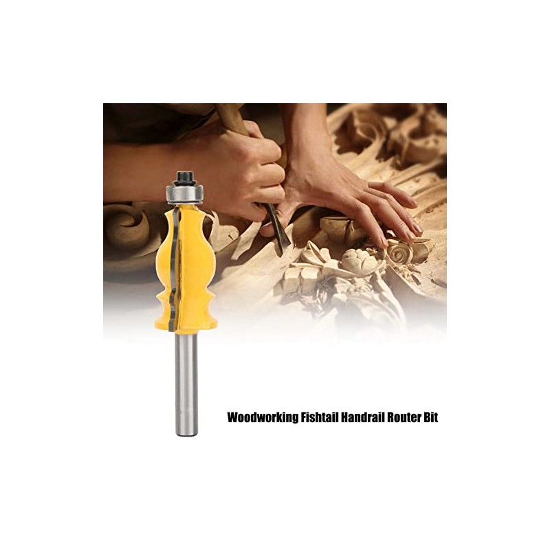 FTVOGUE 8 mm Carbide Dovetail Cutter for Woodworking, 1 Cutting