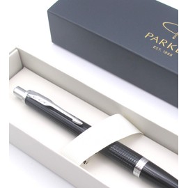 Parker Urban Premium Ballpoint Pen - Black Ebony Chiselled - Black Ink - Gift Boxed