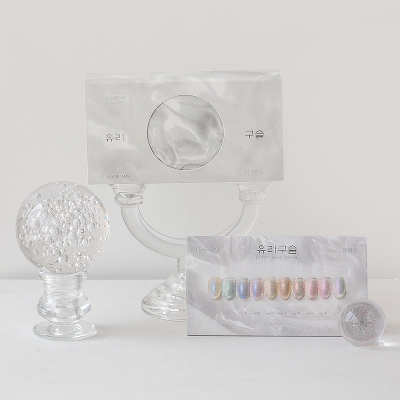 Yogurt gel glass bead powder magnetic gel single item /