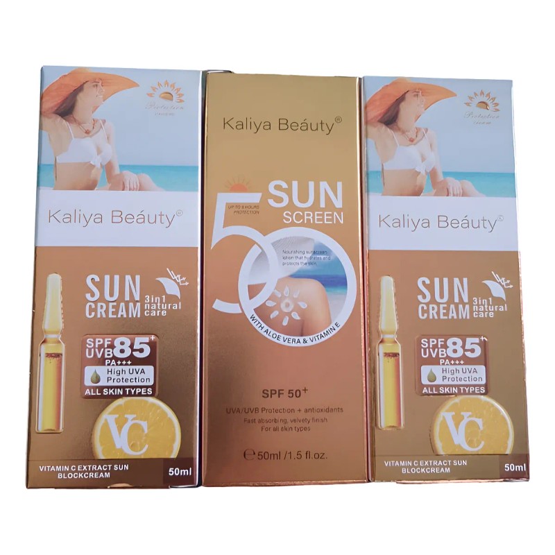 Kaliya Beauty Bloqueador Solar Fps 50+ 85 +85crema Protector
