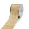 Quality Champagne Ribbon: Gold & Silver Wired Ribbon, Luxury Wrapping,