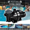 FOTING In/Above Ground Pool Pump, Self Primming (Single Speed, 1.5HP,