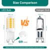 DiCUNO G9 LED Bulb, 3000K Warm White, G9 LED Light