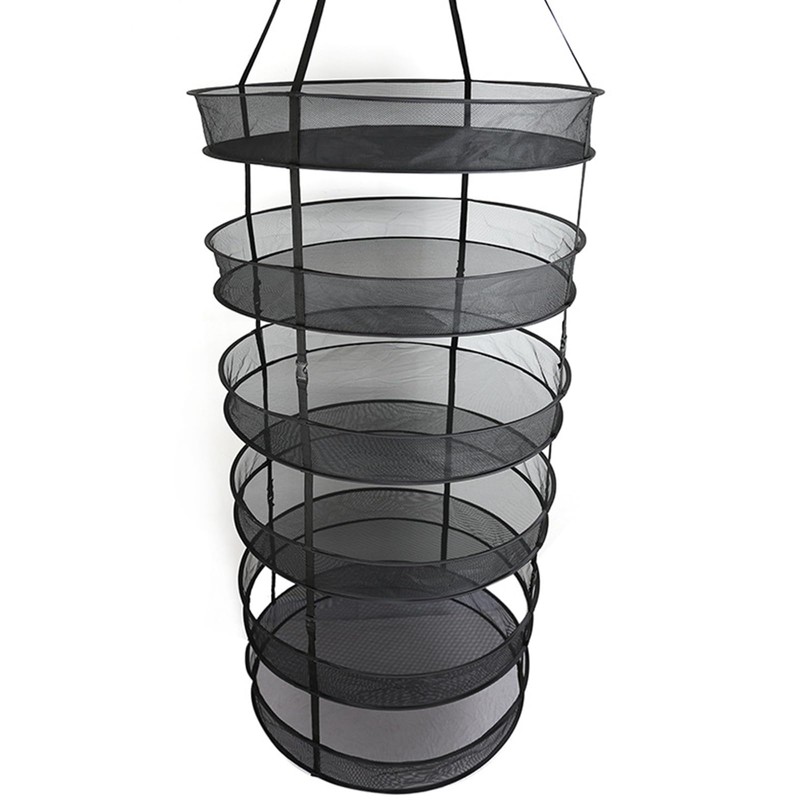 Zjyufy Herb Drying Rack Hanging 8 Layer Herb Detachable Mesh